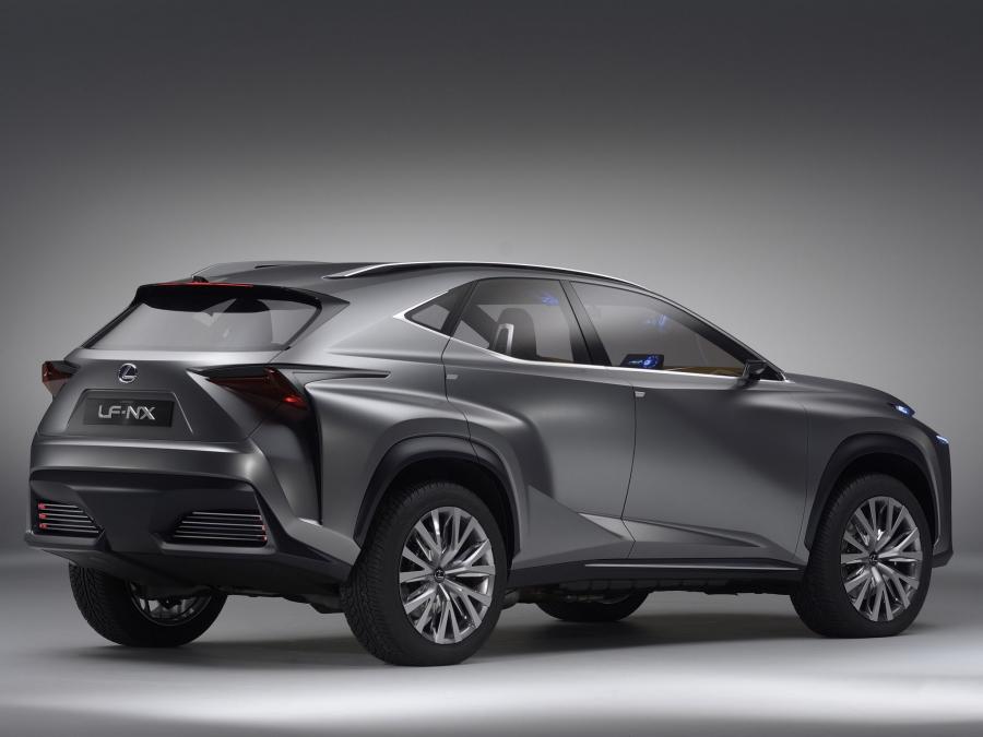  Lexus LF-NX Concept 2013 года  (фото 8 из 18)